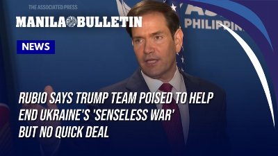 Rubio says Trump team poised to help end Ukraine's 'senseless war' but no quick deal