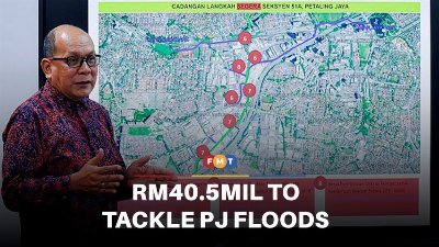 RM40 5mil allocated to tackle floods in Petaling Jaya
