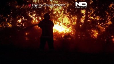 France: Massive blaze engulfs Cap Ferret forests as thousands evacuated