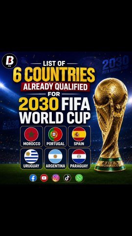 6 countries already qualified for 2030 FIFA World Cup_