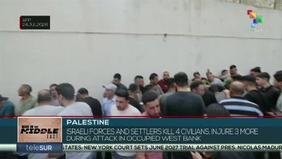 Israeli forces and settlers kill 4 civilians, injure 3 in occupied West Bank