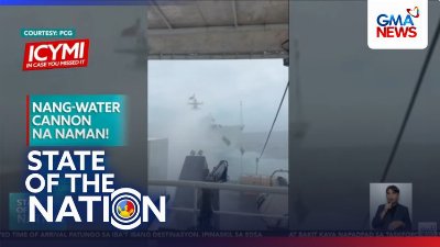 In Case You Missed It - Nang-water cannon na naman! | SONA