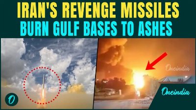 Iran FIRES Wave 26th Missile Wave on U.S. Gulf Bases | Kuwait, Bahrain Hit in Massive Attack