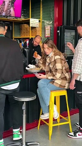 WILD Broken Chair Prank!  #shorts 🤯