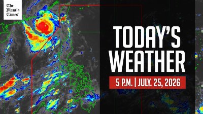 Today's Weather, 5 P.M. | Jul. 25, 2026