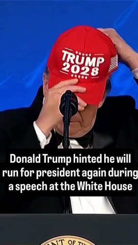 Donald Trump hinted he will run for president again