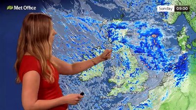 Met Office Saturday Evening Weather Forecast 25/07/2026