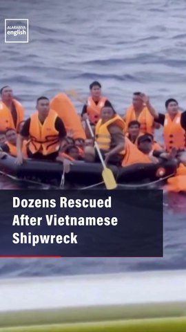 Dozens Rescued  After Vietnamese Shipwreck