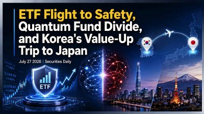 ETF Flight to Safety, Quantum Fund Divide, and Korea's Value-Up Trip to Japan | July 27 2026