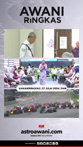 #AWANIRingkas 27 Julai 2026 | 9AM