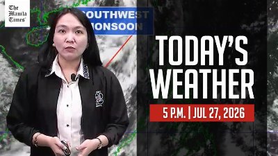Today's Weather, 5 P.M. | Jul. 27, 2026