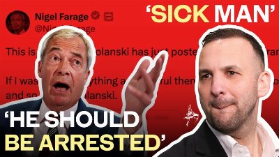 Farage calls for Polanski arrest after Green leader shares ‘sick’ social media post