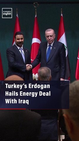 Turkey’s Erdogan Hails Energy Deal  With Iraq