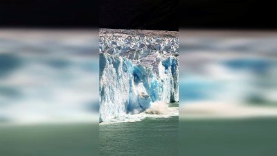 Massive Chunk of Patagonian Glacier Collapses Into Lake