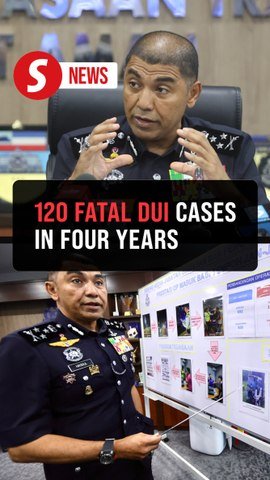 120 fatal DUI accident cases recorded in last four years, says Bukit Aman