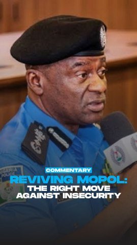 Reviving MOPOL: The right move against insecurity