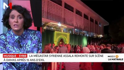 Musique : la Mégastar Assala remonte sur scène à Damas après 15 ans d´exil